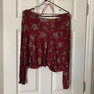 Free People longs sleeve top
